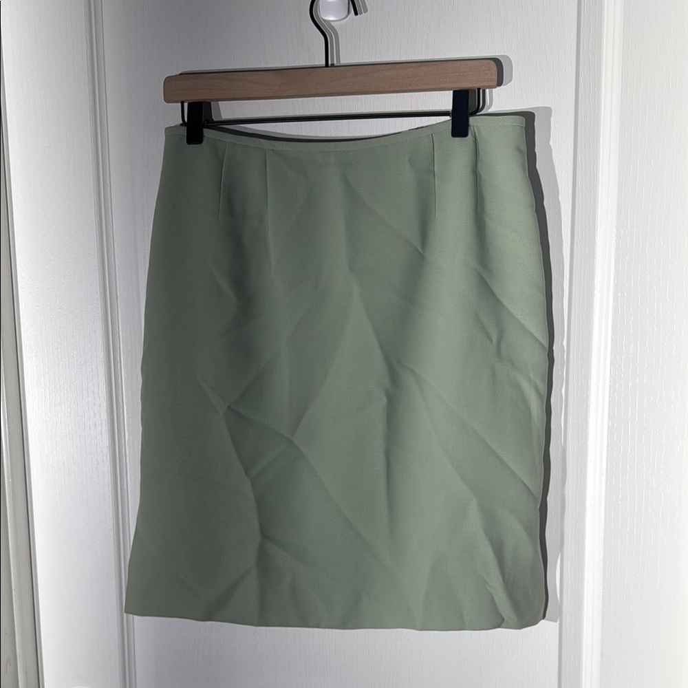 Vintage Elegant Green Women's Skirt